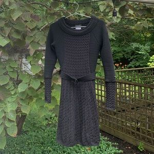 Chanel Belted Wool Dress